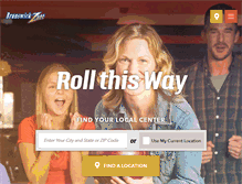 Tablet Screenshot of bowlbrunswick.com